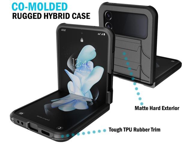 Case for Samsung Galaxy Z Flip 4, Special Ops Tactical Cover - Matte Black