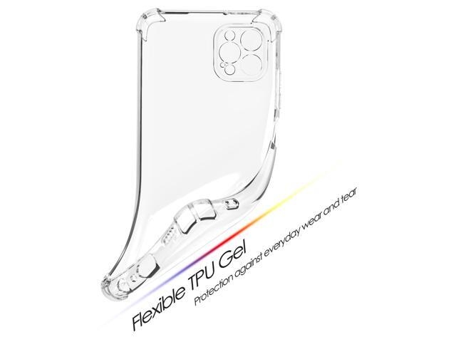 Clear Flex Gel TPU Skin Case Phone for iPhone 14 Pro Max (Camera Lens Cover)