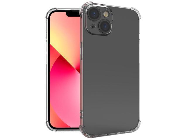 Clear Flex Gel TPU Skin Case Phone Cover for iPhone 14 (Camera Lens Protection)