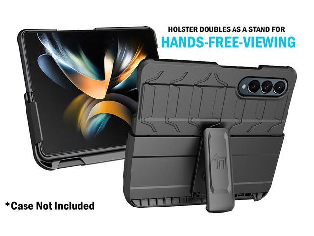 Belt Clip Holster with S Pen Slot for Galaxy Z Fold 4 / 3 (MADE TO FIT OUR CASE)