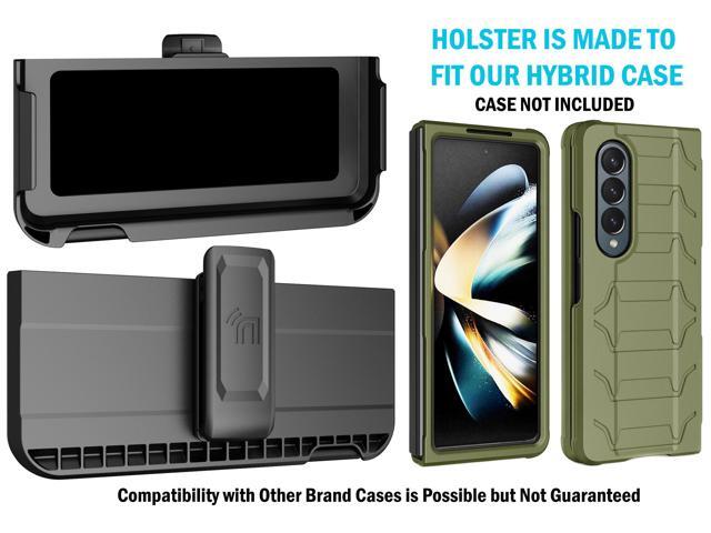 Belt Clip Holster with S Pen Slot for Galaxy Z Fold 4 / 3 (MADE TO FIT OUR CASE)