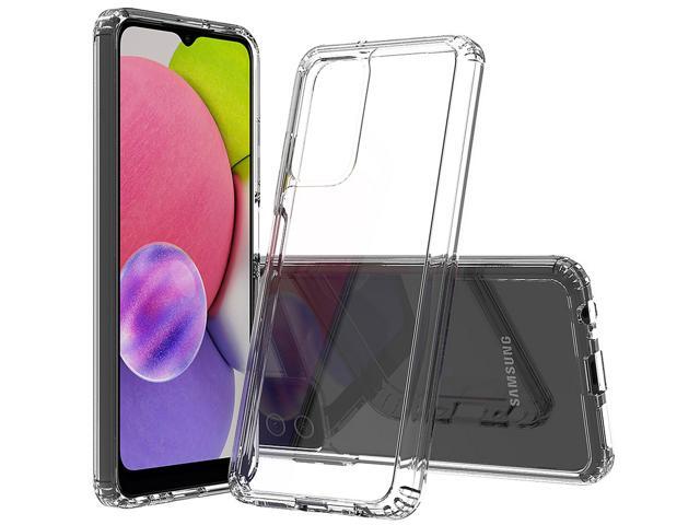 AquaFlex Transparent Anti-Shock Clear Case Phone Cover for Samsung Galaxy A03s