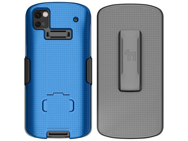 Cobalt Blue Case Cover Stand Belt Clip Holster for Zebra TC53 TC58 Scanner