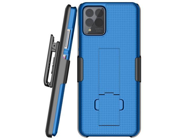 Cobalt Blue Case Stand and Belt Clip for T-Mobile REVVL 6 Pro 5G / REVVL 6X Pro