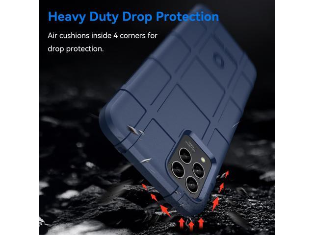 Navy Blue Special Ops Rugged Case for T-Mobile REVVL 6 Pro 5G / REVVL 6X Pro