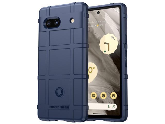Navy Blue Special Ops Rugged Shield Case Cover for Google Pixel 7A Phone (2023)