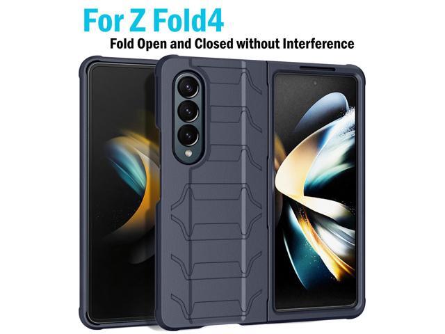 Case for Samsung Galaxy Z Fold 4, Special Ops Tactical Cover - Navy Blue