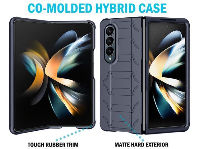 Case for Samsung Galaxy Z Fold 4, Special Ops Tactical Cover - Navy Blue