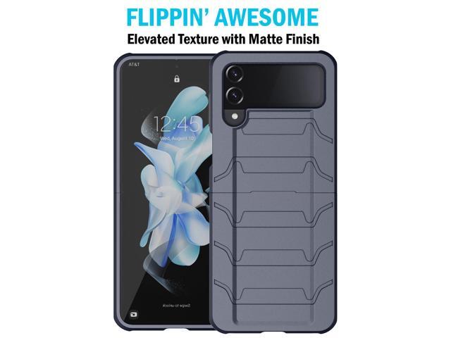 Case for Samsung Galaxy Z Flip 4, Special Ops Tactical Cover - Navy Blue