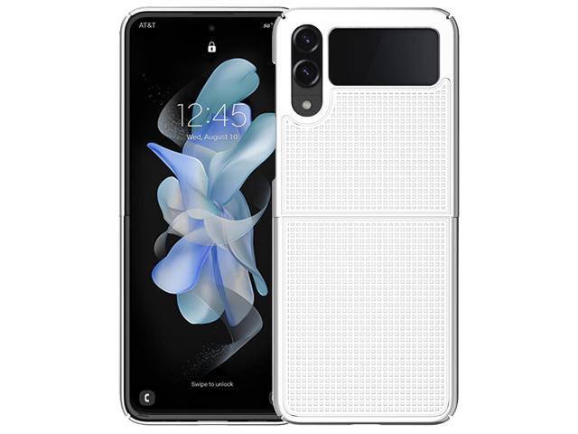 Pearl White Hard Case Slim Phone Cover for Samsung Galaxy Z Flip 4 5G (2022) Pearl White Hard Case Slim Phone Cover for Samsung Galaxy Z Flip 4 5G (2022)