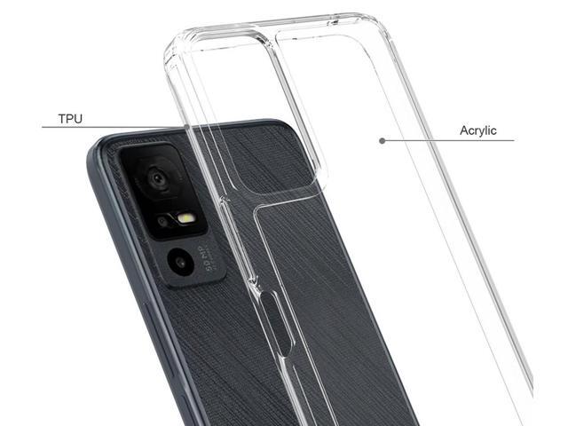 AquaFlex Transparent Anti-Shock Clear Case Slim Cover for TCL 40 XE 5G Phone