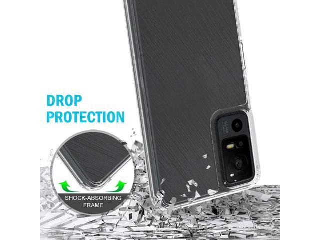 AquaFlex Transparent Anti-Shock Clear Case Slim Cover for TCL 40 XE 5G Phone