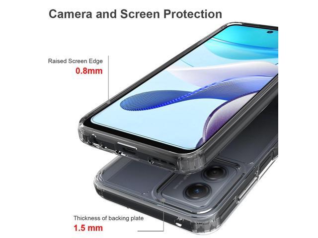 AquaFlex Transparent Anti-Shock Clear Case Cover for Motorola Moto G 5G 2023