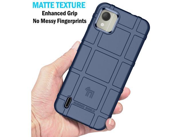 Special Ops Rugged Case and Belt Clip Holster for Nokia C110 Phone - Navy Blue