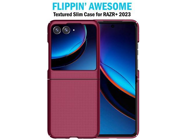 Viva Magenta Hard Case Slim Phone Cover for Motorola RAZR Plus (2023) RAZR+