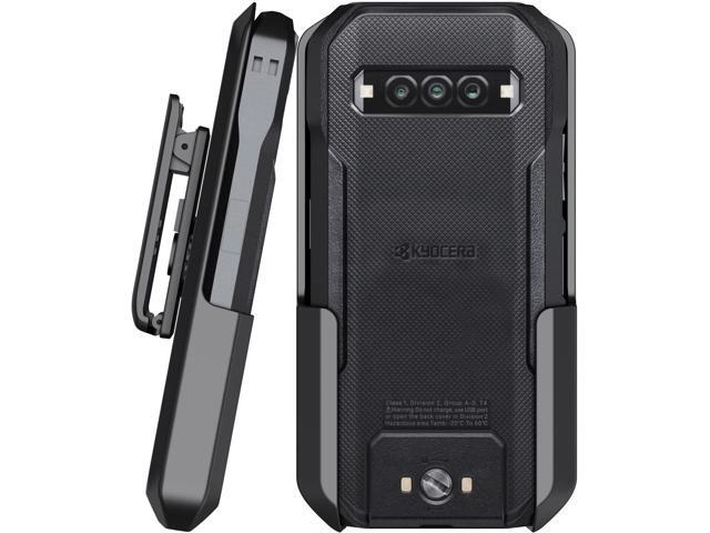 Black Anchor Lock Belt Clip Holster Case for Kyocera DuraForce Pro 3
