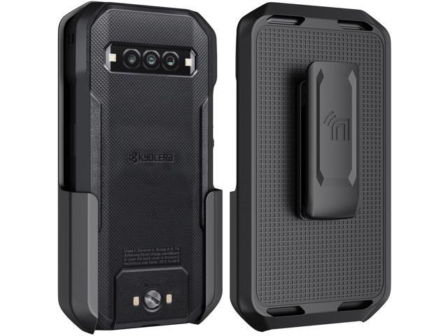 Black Anchor Lock Belt Clip Holster Case for Kyocera DuraForce Pro 3