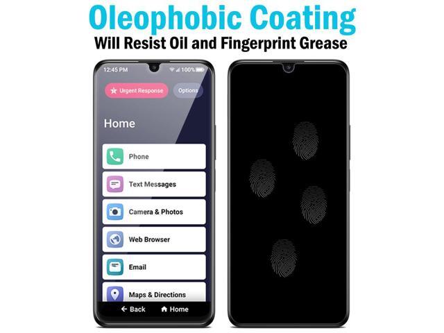 2X Tempered Glass Screen Protector Crack Saver for Jitterbug Smart 4 / TCL 40XL