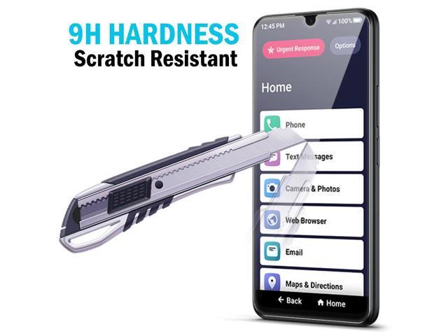 2X Tempered Glass Screen Protector Crack Saver for Jitterbug Smart 4 / TCL 40XL