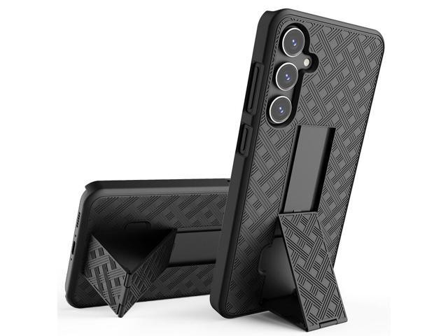 Slim Case and Belt Clip Combo for Samsung Galaxy S23 FE Phone (2023) - Black