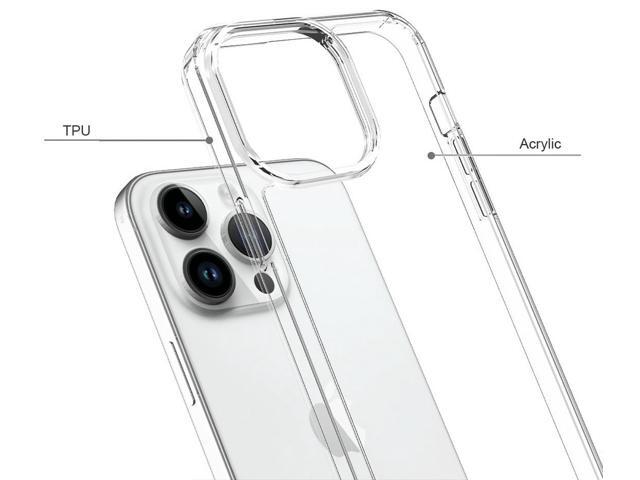 AquaFlex Anti-Shock Clear Case Slim Cover for iPhone 15 Pro Max