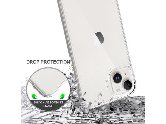 AquaFlex Anti-Shock Clear Case Slim Cover for iPhone 15 Plus