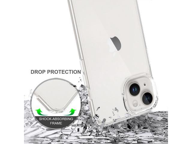 AquaFlex Anti-Shock Clear Case Slim Cover for iPhone 15