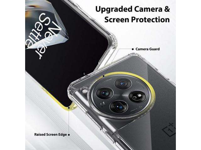 AquaFlex Anti-Shock Clear Case Slim Cover for Oneplus 12