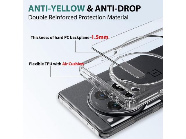 AquaFlex Anti-Shock Clear Case Slim Cover for Oneplus 12