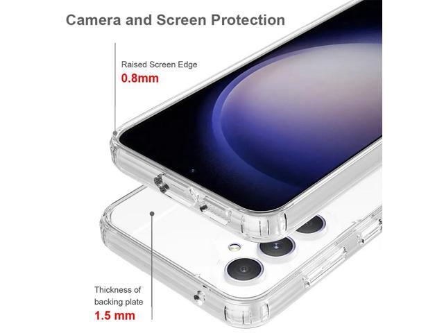 AquaFlex Anti-Shock Clear Case Slim Cover for Samsung Galaxy S23 FE