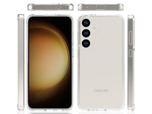 AquaFlex Anti-Shock Clear Case Slim Cover for Samsung Galaxy S24 Plus