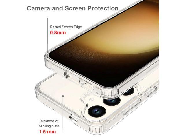 AquaFlex Anti-Shock Clear Case Slim Cover for Samsung Galaxy S24 Plus