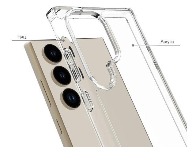 AquaFlex Anti-Shock Clear Case Slim Cover for Samsung Galaxy S24 Ultra