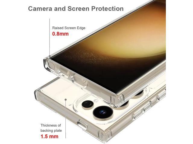 AquaFlex Anti-Shock Clear Case Slim Cover for Samsung Galaxy S24 Ultra