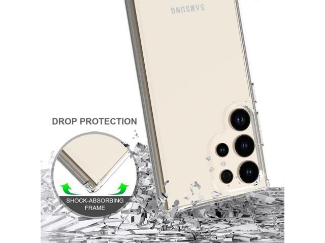 AquaFlex Anti-Shock Clear Case Slim Cover for Samsung Galaxy S24 Ultra