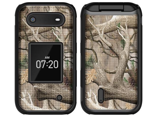 Outdoor Camo Real Woods Tree Case Hard Cover for Nokia 2760 2780 Flip Phone
