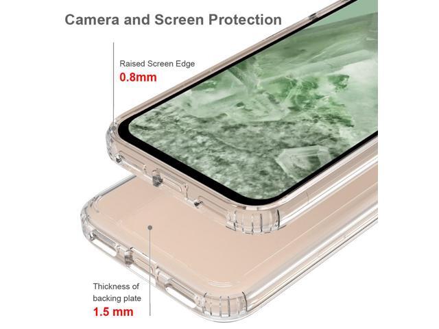 AquaFlex Anti-Shock Clear Case Slim Cover for Google Pixel 8A (2024)