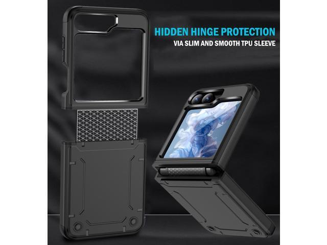 Rizz Case and Belt Clip Holster for Galaxy Z Flip 7 FE & Z Flip 6 - Matte Black