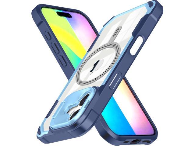 Camera Stand Case for iPhone 16 - Compatible with MagSafe - Light Blue