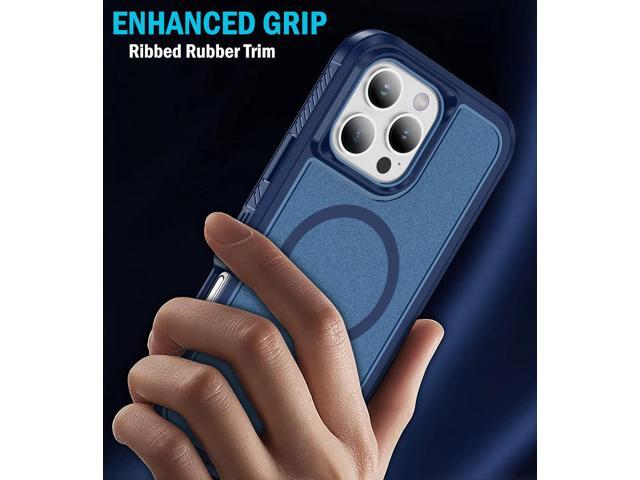 Tough Dual Layer Case for iPhone 16 Pro Max - Compatible with MagSafe - Blue