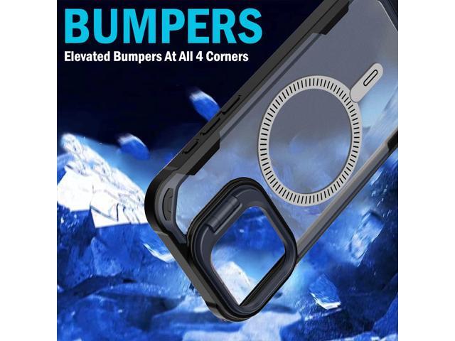Camera Stand Case for iPhone 16 Pro - Compatible with MagSafe - Hale Navy Black
