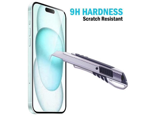 2X Tempered Glass Screen Protector 9H Crack/Scratch Saver for iPhone 16 Pro Max