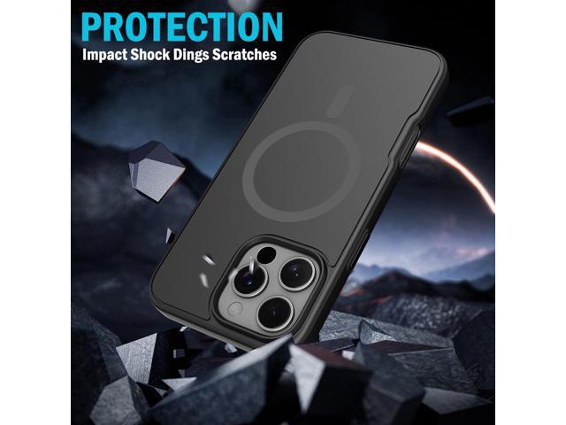 Case for iPhone 16 Pro - Compatible with MagSafe - Matte Black