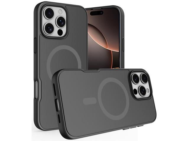 Case for iPhone 16 Pro - Compatible with MagSafe - Matte Black