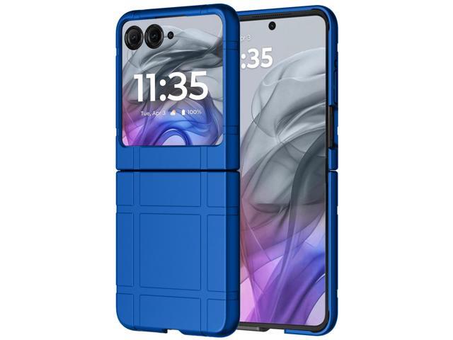 Textured Hard Case Slim Cover for Motorola RAZR 2024/2025 - Cobalt Blue