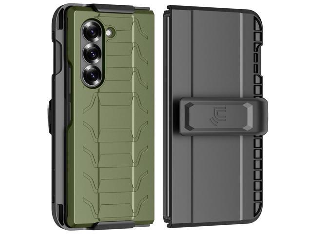 Tough Case and Belt Clip with S Pen Holder for Samsung Galaxy Z Fold 6 - Olive