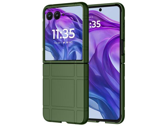 Hard Case Slim Cover for Motorola RAZR+ 2024/2025 (RAZR PLUS) - Forest Green