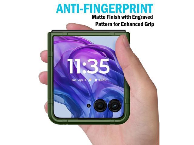 Hard Case Slim Cover for Motorola RAZR+ 2024/2025 (RAZR PLUS) - Forest Green