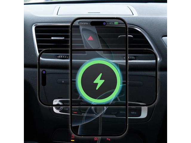 Car CD Player Mount (Compatible with Magsafe) - for iPhone 16 Pro Max 15 Plus