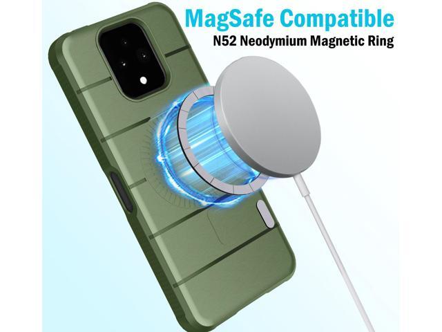 Case and Belt Clip for Sonim XP Pro 5G - Olive Green (Compatible with Magsafe)